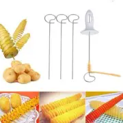 Potato Tornado Slicer Manual Cutter Spiral Chips Cooking Tools Kitchen Knife