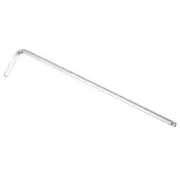 1/8" Ball End Hex Key Wrench, L Shaped Long Arm 40Cr Repairing Tool, SAE Sizes