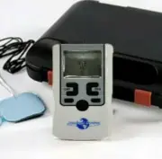 NEW BELOW COST Stim/Massager TENS Dual-Unit, 110 mA, Electrodes, AC Adapter; OTC