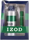 Izod Green by Phillips Van Heusen Men: EDT Spr + Deo Body spr 0.5oz+6.8oz DB New