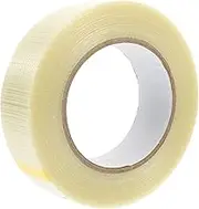 FOMIYES Professional Mesh Fiber Tape Fiberglass Stripe Tape Non-marking Self-adhesive Filament for Drywall