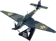 Pre-Build Replica 1:72 for German JU87D Bomber World War II Replica Fighter Military Model Plane Commemorate Collection Toy Airplane