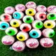 【限量商品】嘗甜頭 Trolli 爆漿眼球 爆炸星球 4粒 眼球 地球 德國 QQ糖 整人 萬聖節糖果 萬聖節