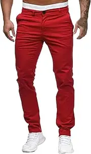 [Generic] Stretch Golf Pants for Men Slim Fit Casual Joggers Dress Pants Lightweight Business Work Travel Slacks with Pockets