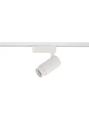 LEDlux Huston 1 Light LED White Track Spot in Cool White