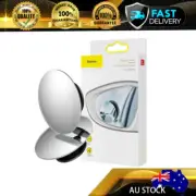 Baseus 2 PCS Full View Blind Spot Rearview Mirrors-Black