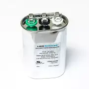 Supco Capacitor Oval Dual Run 40 + 3 uf mfd 370/440 Volts for HVAC Motors