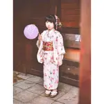 H 夏日本兒童和服女童公主日式浴衣櫻花小孩中國風