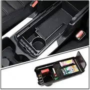 PIUGILH Customized for Honda CR-V 2017-2021 Accessories Car Center Console Armrest Box Glove Secondary Storage Box Console Organizer Insert Tray with Coin and Glass Holder