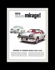1977 Chevy Monza Mirage - Matted for 11x14 Frame