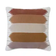 Bambury Home Decor Decorative Barwon Cushion 50x50cm Ivory Cotton Woven