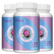Liver Cleanse 400mg - with Milk Thistle, Liver Detox & Cleanse, Liver Repair