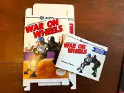 Nintendo NES War on Wheels box and manual