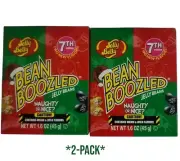 Jelly Belly Beans Boozled 2024 Holiday 7th Edition 1.6oz Naughty or Nice| 2-PACK