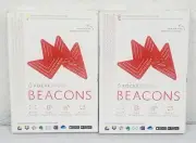 Rocketbook Beacons 4pk Whiteboard Beacons Reusable and Easy-To-Use (Lots Of 2)