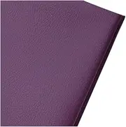 bandezid Faux Leather Fabric Leatherette Faux Leather Upholstery Material Reupholster Upholstery Restaurant Chairs Sofas Car Seats Fabric - Faux Leather Upholstery Material Per Metre-Purple 1.6x2m