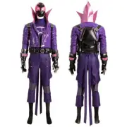 Across The Spider Verse The Prowler Miles Cosplay Costume Purple Spider Outfit