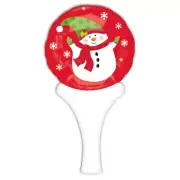 Snowman Balloon Inflate A Fun Balloon Handheld Balloon 12" Stocking Stuffer