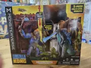 Godzilla vs. Kong Monsterverse Hollow Earth 6" Figures & Diorama Set NEW SEALED