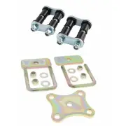 Front Spring U-Bolt and Shackle Kit, Zinc,Fits Ford Model T-34 (for: Ford)