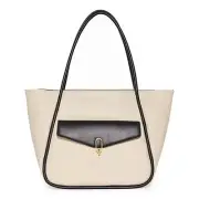 NWT Worthington Claudette Tote Bag Women's Purse New Cream