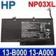 HP NP03XL 3芯 原廠電池 15T-U000 X360 15T-u100 13-B080SA (9.2折)