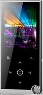 Xuegier Bluetooth 5.0 Lossless MP3 Music Player HiFi Portable Audio with FM/EBook/Recorder/MP4 Video Player(Silver Gray)