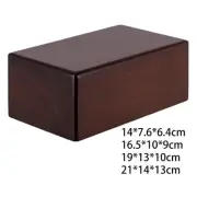 Pet Cremation Urn Pet Funeral Box Funeral Souvenir Gifts Solid Wood Memorial
