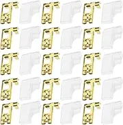 VGOL 50PCS 6.3mm Crimp Terminal Spade Connector 90 Angled with 50PCS Insulating Sleeves for Equipment Switch Quad Bike Scooter Boat Household Appliances