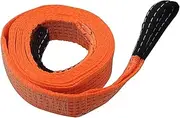 Pull Rope Strap 16ftx2in Emergency Off Road Towing Rope 5 Tons Capacity Car Road Recovery Tow Strap Towing Accessory for Car