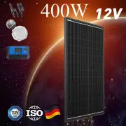 400W Fixed Solar Panel Kit 12V Mono Home Boat Caravan Camping Charging Battery