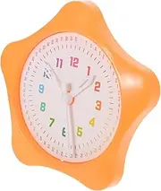 Kisangel Educational Desktop Clock Model for Interactive Learning Teaching Tool for Kindergarten and Primary School Students Removable and Design