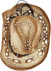 [COSMEVIVI] Denim Straw Hat Sun Hats for Women Straw Sun Hat Women Hats and Caps Hat for Women Summer Visor Hat for Men Woven Bucket Hat Women Straw Hats for Summer Mexican Cap Coffee
