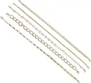 [Operitacx] Diy Hat Charms Set 5pcs Ethnic Hat Chain for Men Women Retro Metal Chain for Baseball Cap Decor