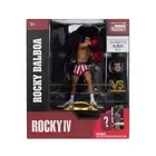 Rocky IV Movie Maniacs Rocky Balboa 6" Posed Figure Mcfarlane