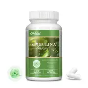 Spirulina Capsules - Energy & Immune Booster, Detox Weight Loss, High Quality