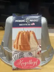 Nordic Ware Kugelhopf Bundt Aluminum Pan Limited Edition New