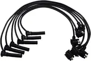 daili Store Compatible with Mercury Compatible with Explorer Compatible with Mountaineer 4.0L V6 SOHC 2001-2010 Ignition Spark Plug Wires Cables Cable Wire Kit 3U2Z12259D WR6096