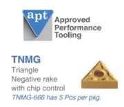TNMG-332 C2 CARBIDE INSERT ITEM NUMBER 866-05332 SET OF 10PCS.