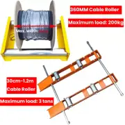 Cable Stand Cable Roller Cable Management - 200kg/3 Ton Capacity Pulley Stand