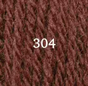 Appleton Tapestry Wool - 11 Yd Skein - Red Fawn Brown Color 304