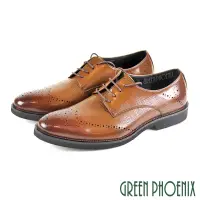在飛比找博客來優惠-【GREEN PHOENIX】男 紳士皮鞋 商務皮鞋 漸層 