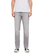 DL1961 Russell Slim Straight Fit Jeans in Light Smoke Gray