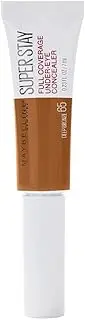 2 x Maybelline Superstay Full Coverage Under-Eye Concealer 6ml - 65 Deep Bronze