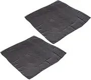 [GAROZATION] 2 Pack Square Chiffon Scarves Women Fashion Soft Neck Wrap Scarves for Summer