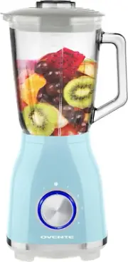 Countertop Kitchen Blender with 550 Watts, Stainless Steel Blades, 4 Speed Setti