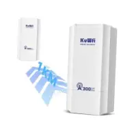2.4G 300Mbps Wireless Bridge, Outdoor CPE WiFi Point to Point Wireless Access