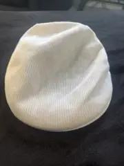 Legendary Pebble Beach Golf Hat Newsboy Style White NWT