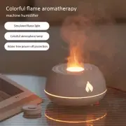 Humidifier Essential Oil Diffuser Aromatherapy Spray Flame 7 Colors 130ml New