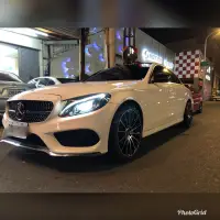 在飛比找蝦皮購物優惠-BENZ W205 類AMG 19吋 夜色鋁圈